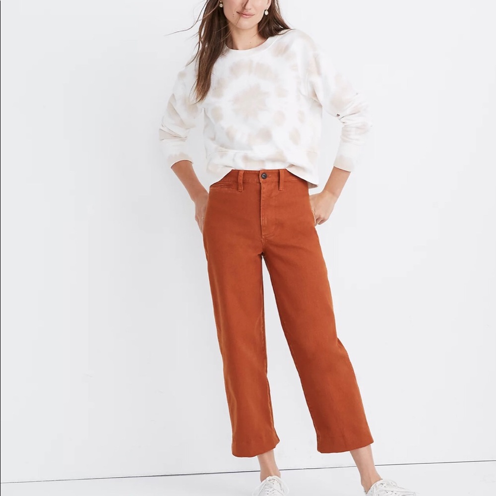 Madewell Slim Emmett Wide Leg Pants